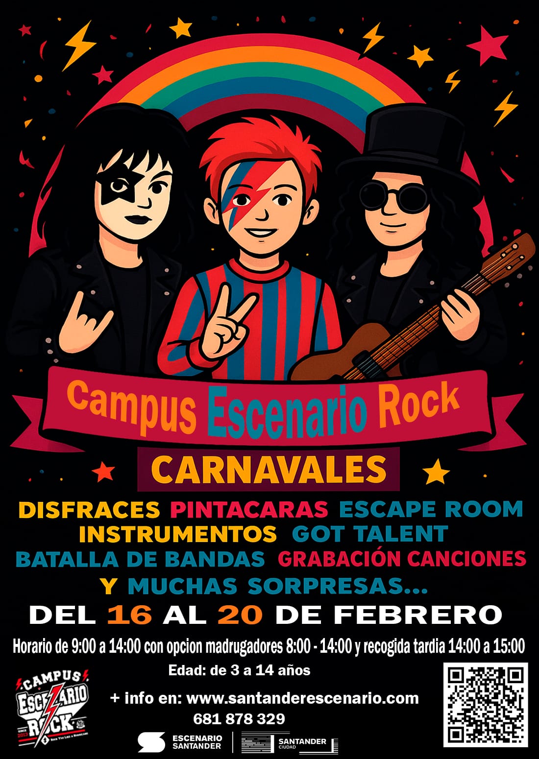Campus Escenario Rock – Edición Carnavales