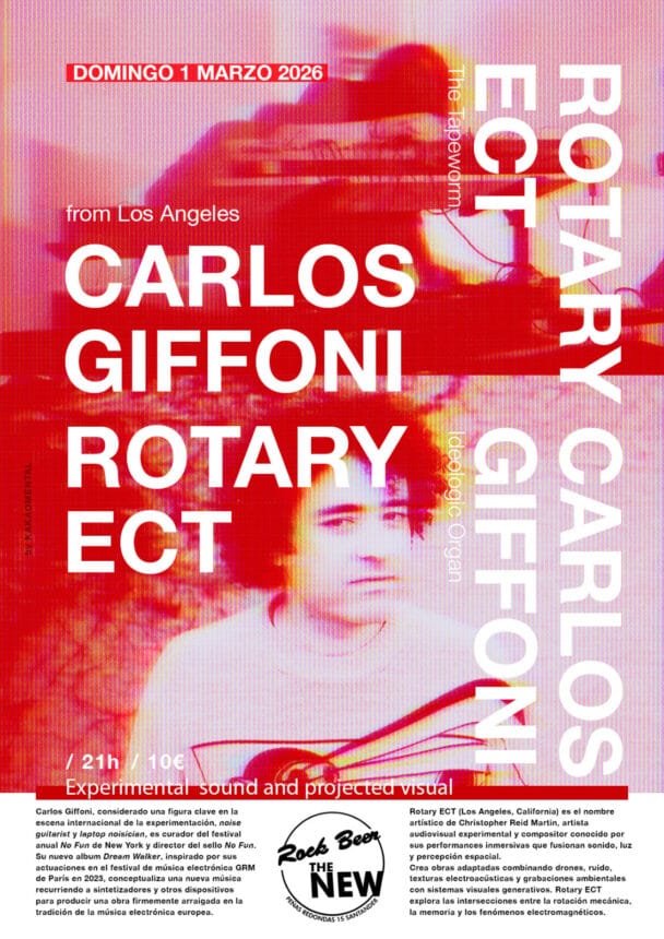 Carlos Giffoni y Rotary ECT en concierto