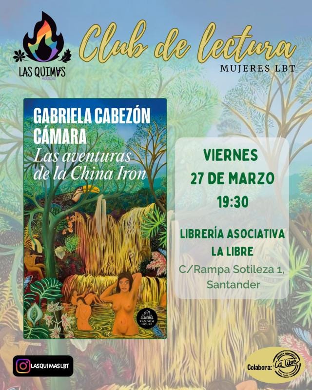 Club de lectura para mujeres LBT: Las aventuras de la China Iron