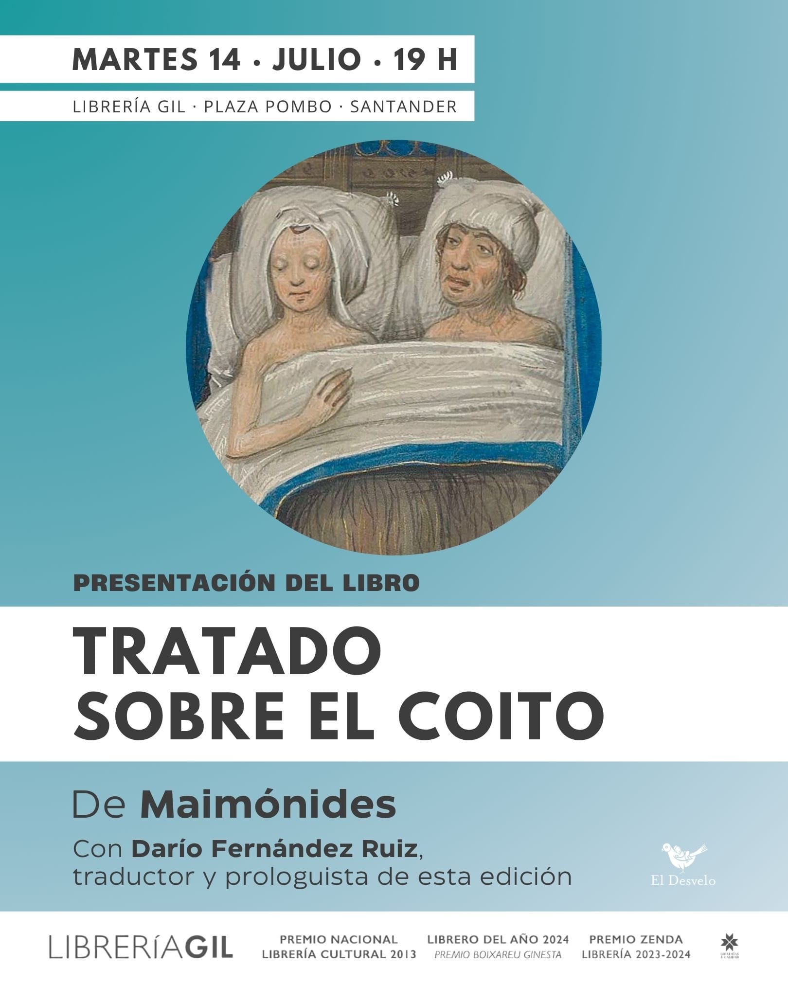 Presentación de 'Tratado sobre el coito' de Maimónides
