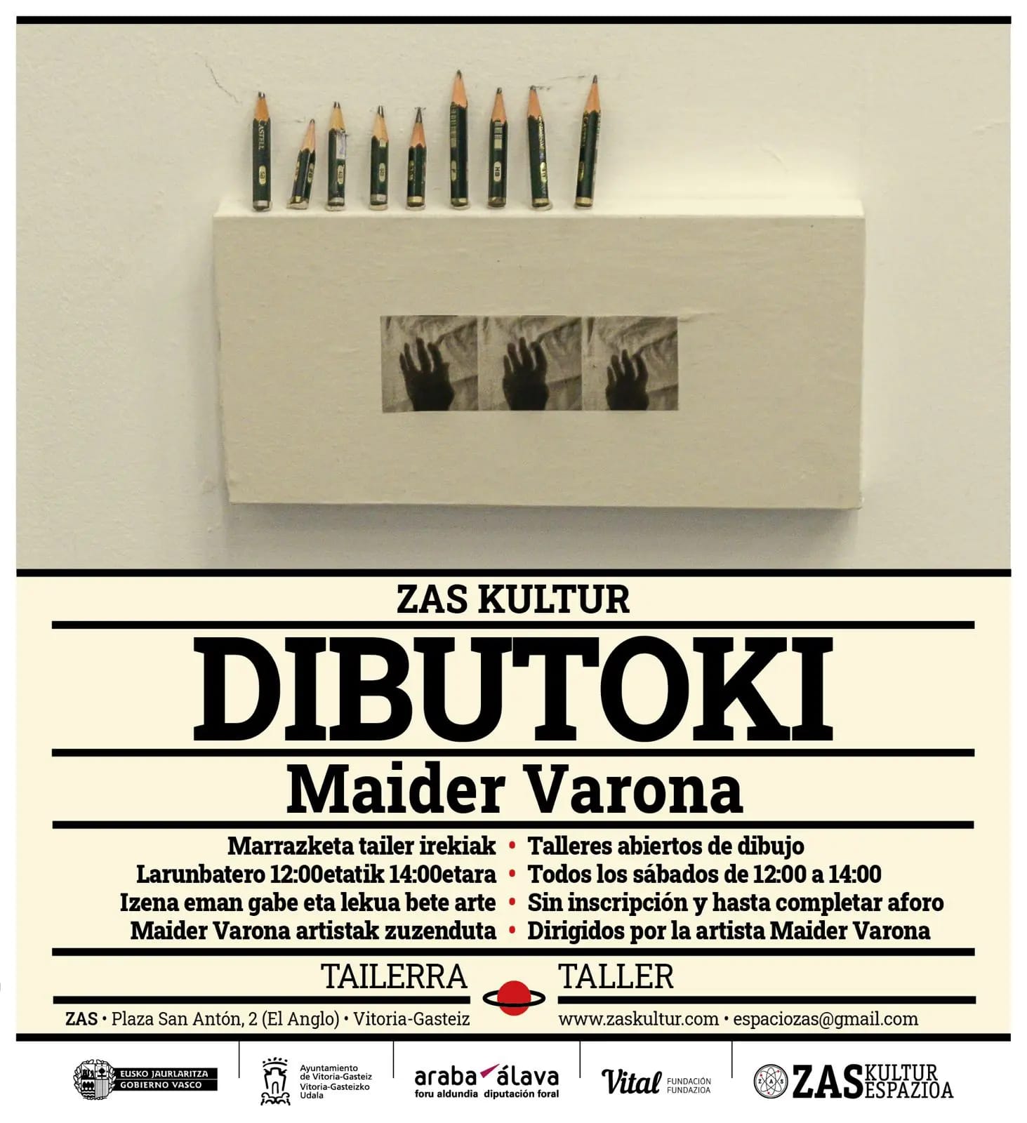 Dibutoki, taller sobre el lenguaje del dibujo