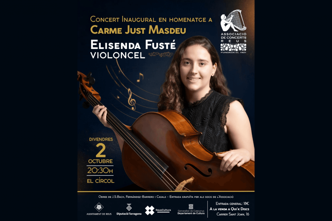 Elisenda Fusté inaugura la temporada de l'Associació de Concerts
