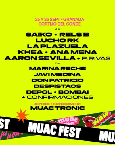 El Muac Fest se muda al Cortijo del Conde en septiembre