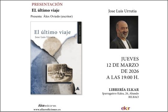 Presentación del libro 'El Último Viaje' de José Luis Urrutia