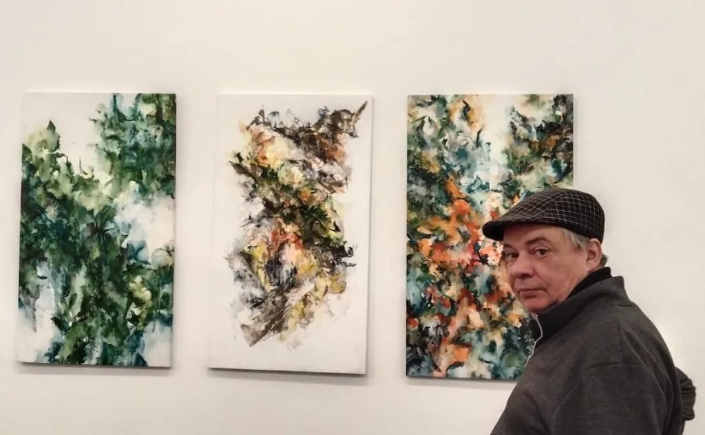 Exposición de Juan Rafael en el claustro de los Capuchinos