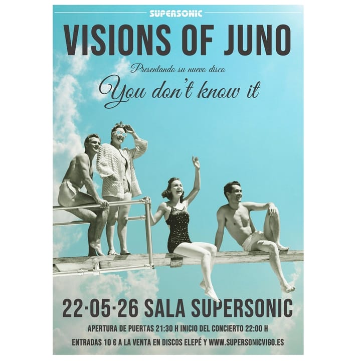 Visions of Juno en Sala Supersonic