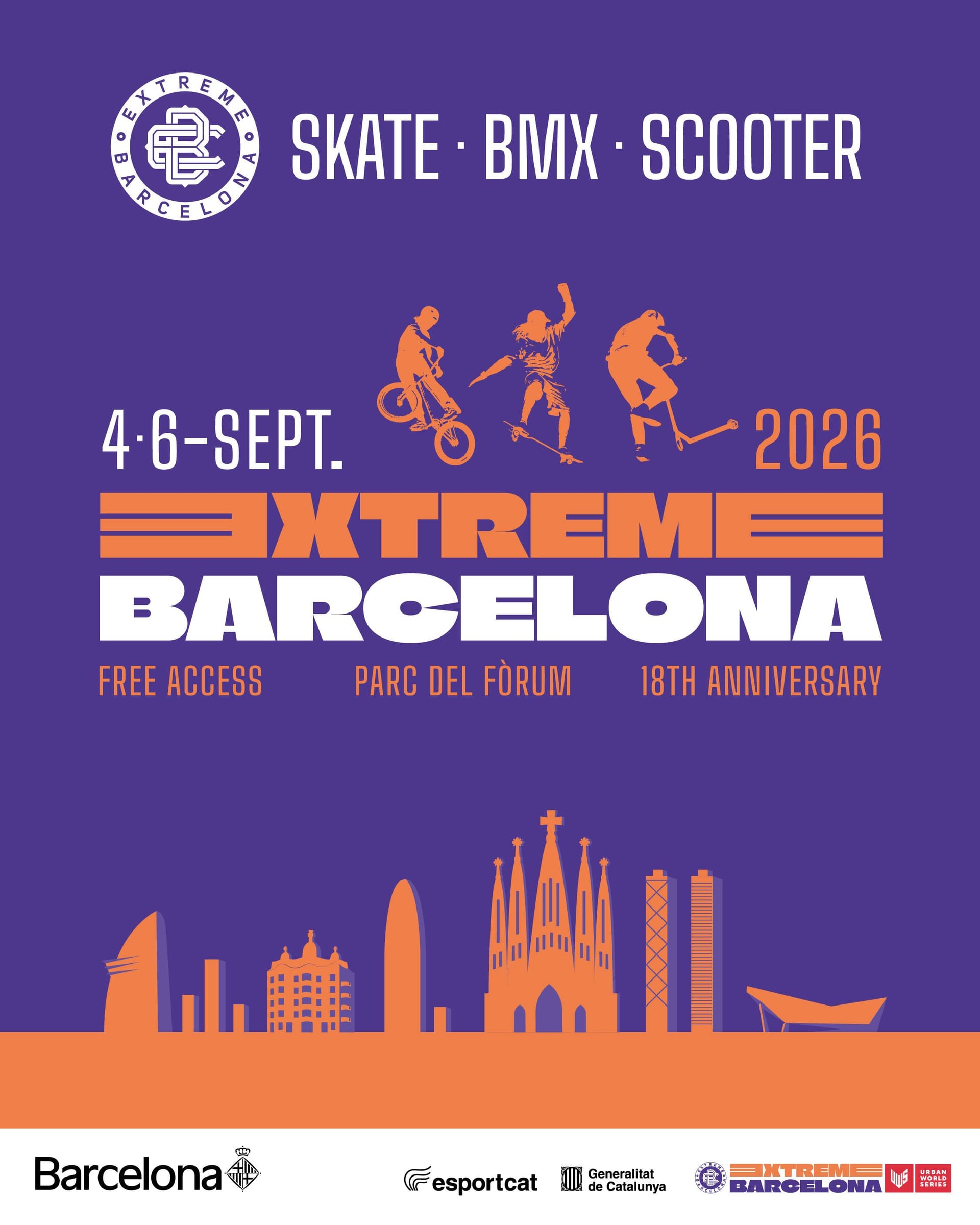 Guía del Extreme Barcelona 2026 en el Parc del Fòrum