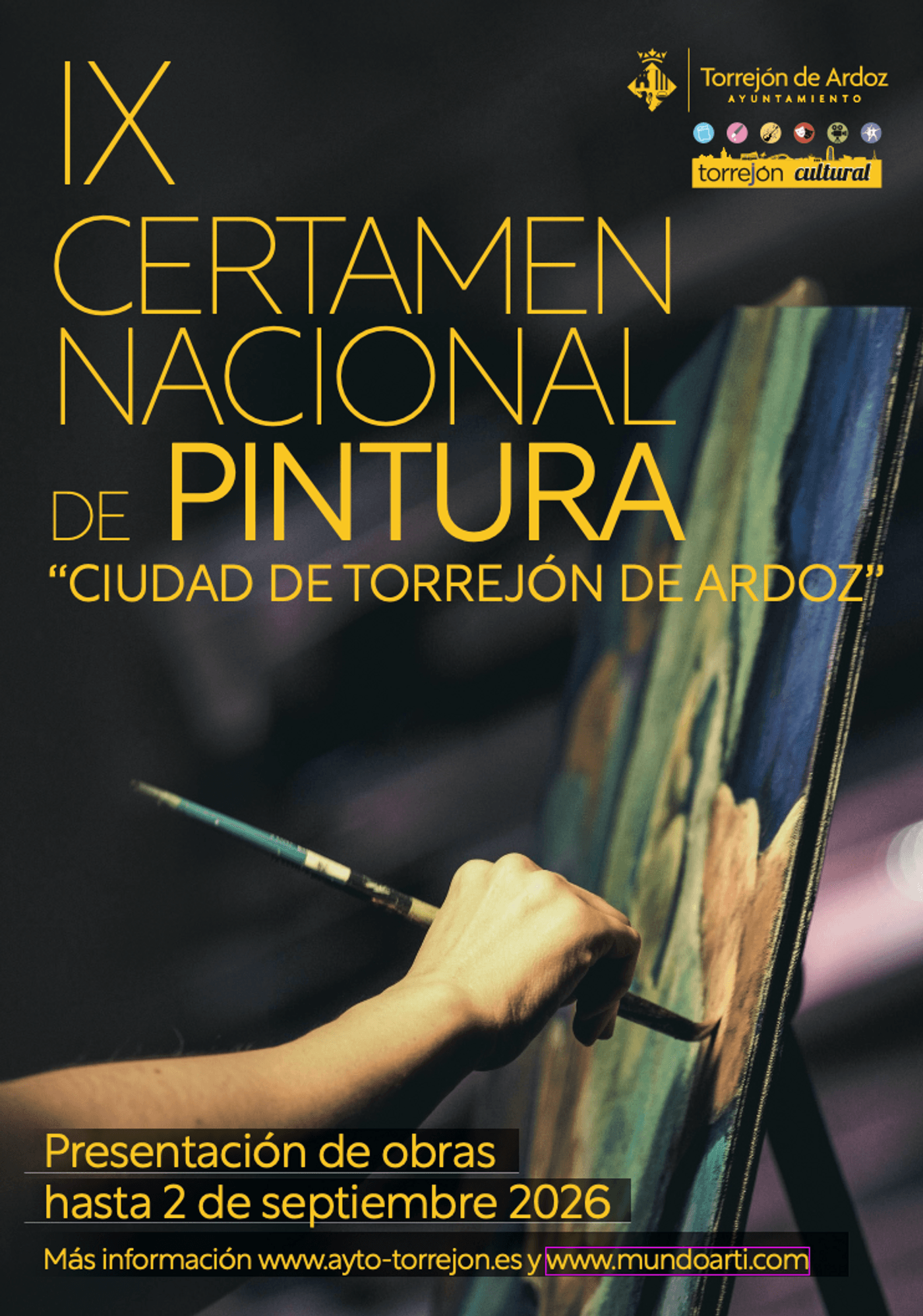 Certamen Nacional de Pintura: plazo hasta el 2 de septiembre