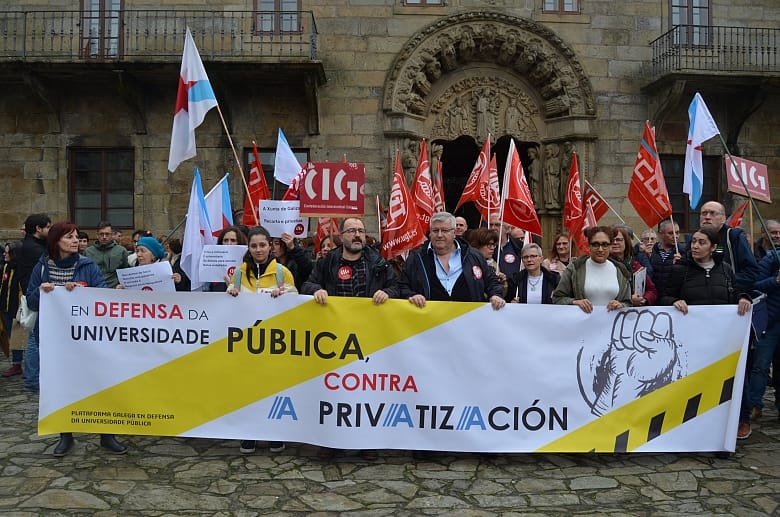 Paro académico en la Universidade de Vigo
