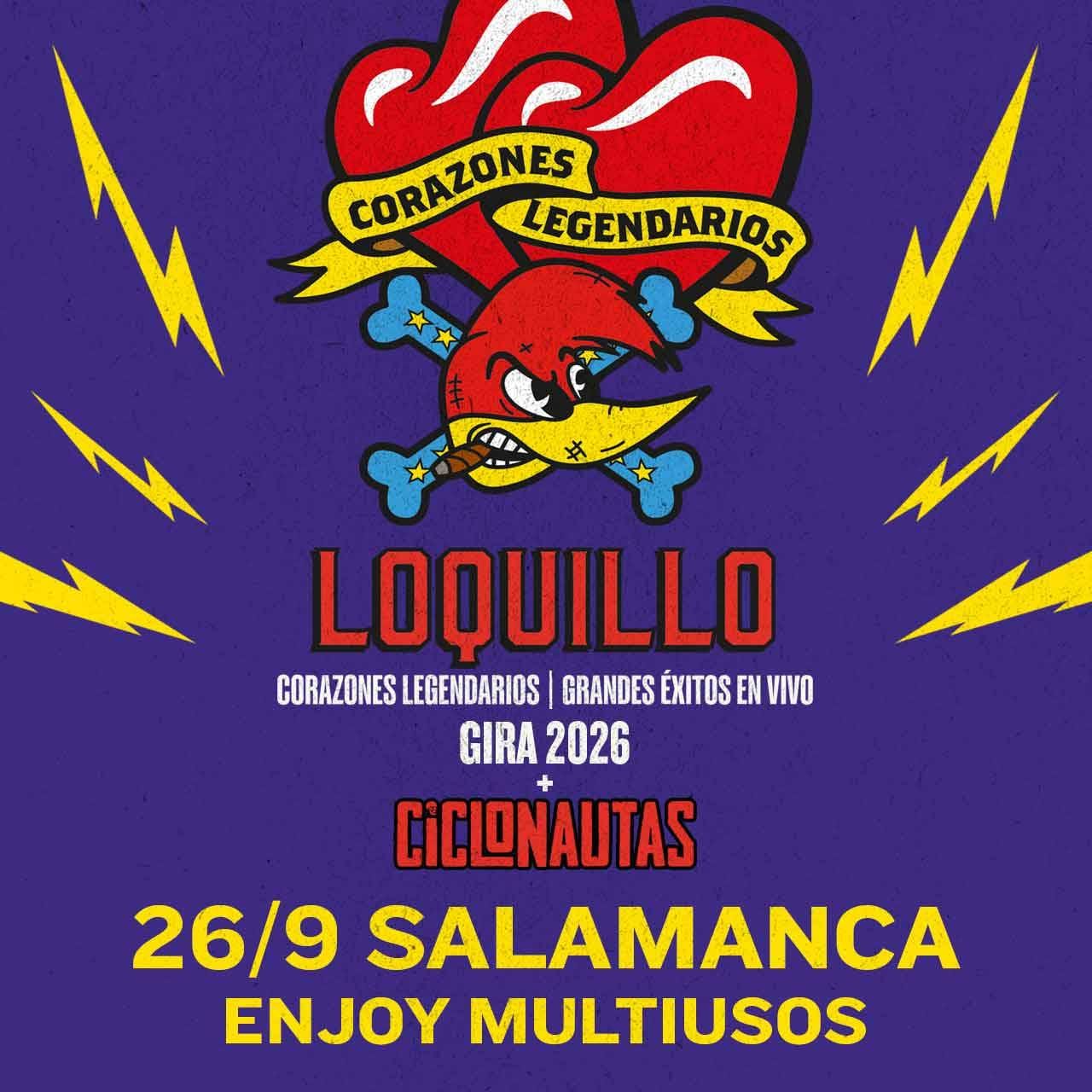 Loquillo en Salamanca: fecha, entradas y recinto