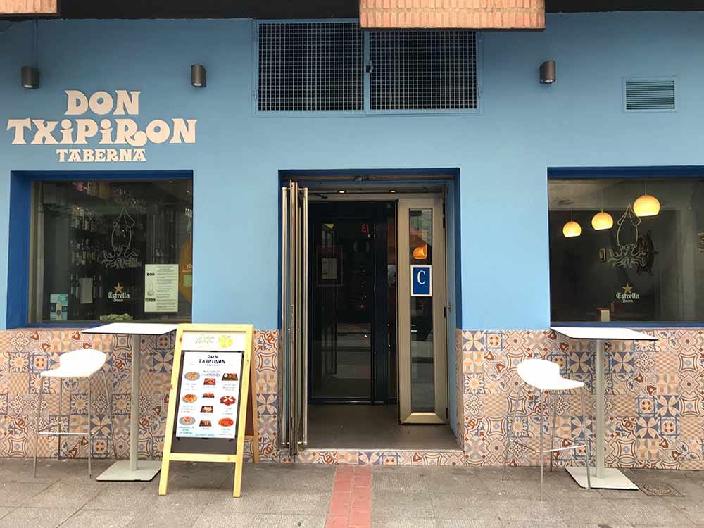 Don Txipirón: raciones de mar y tarta de queso en Valladolid