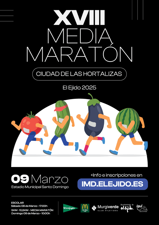 La Media Maratón 'Ciudad de las Hortalizas' corona su XVII