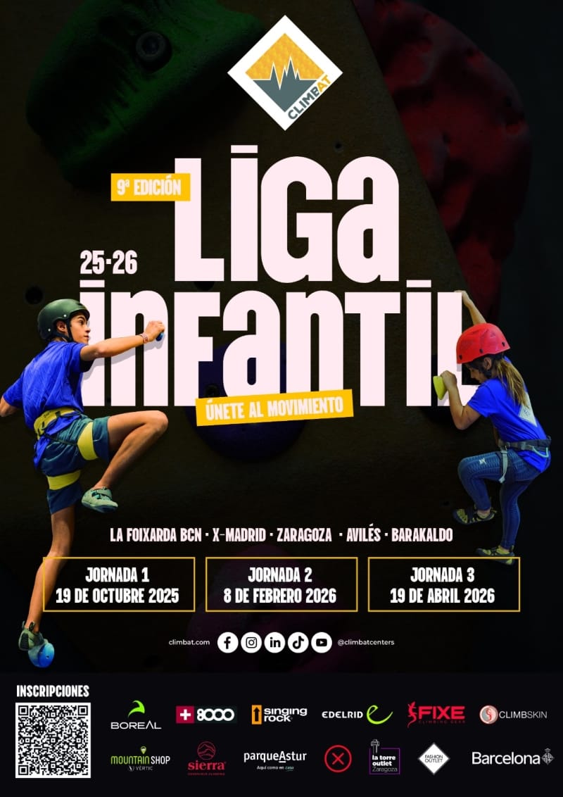 Primera jornada de la 10a Edició de la Lliga Infantil Climbat