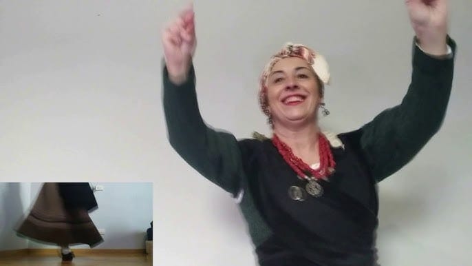 Actuación de Grupo Folklórico Trasgu