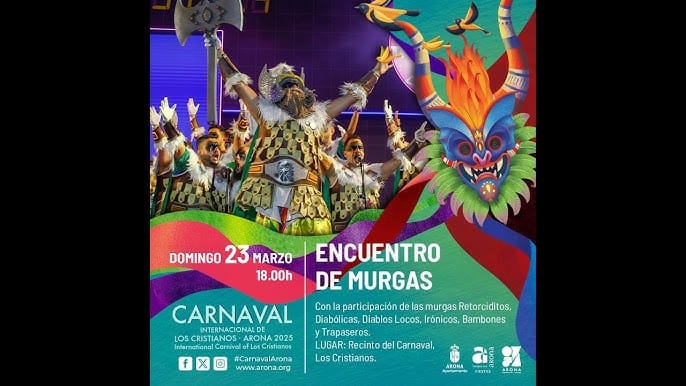 Encuentro de Murgas: el carnaval llega a Los Cristianos