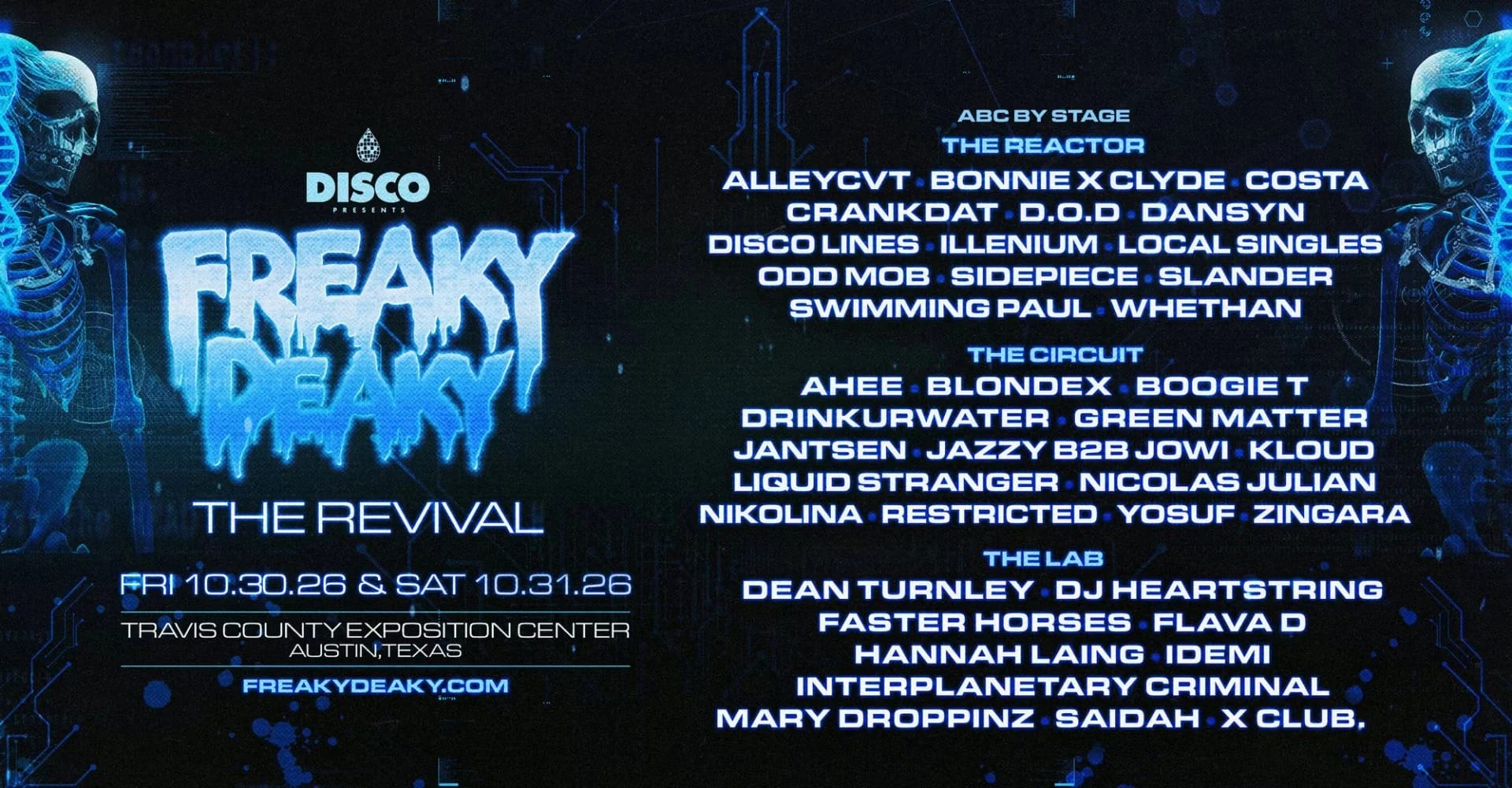 Freaky Deaky 2026