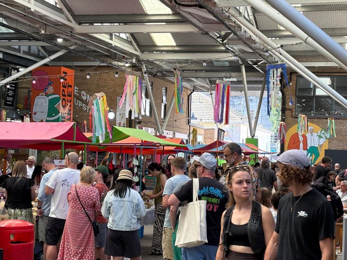 Brighton Open Market: a tidy-up and a new lease of life