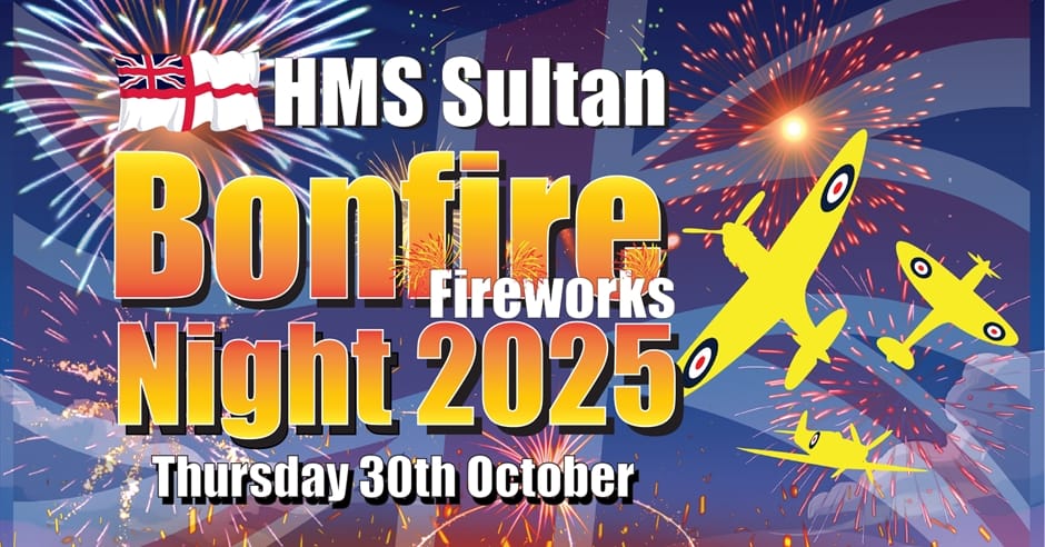 HMS Sultan’s 70th Bonfire Night Returns