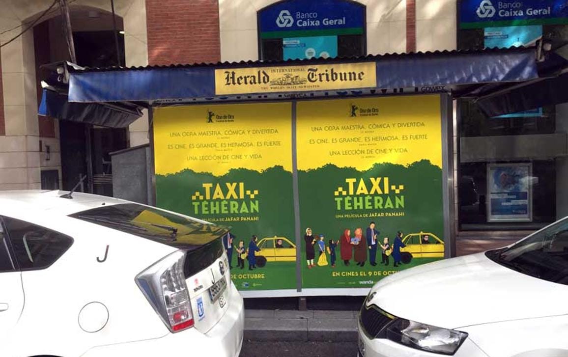 Proxección da película para público adulto "TAXI TEHERÁN"