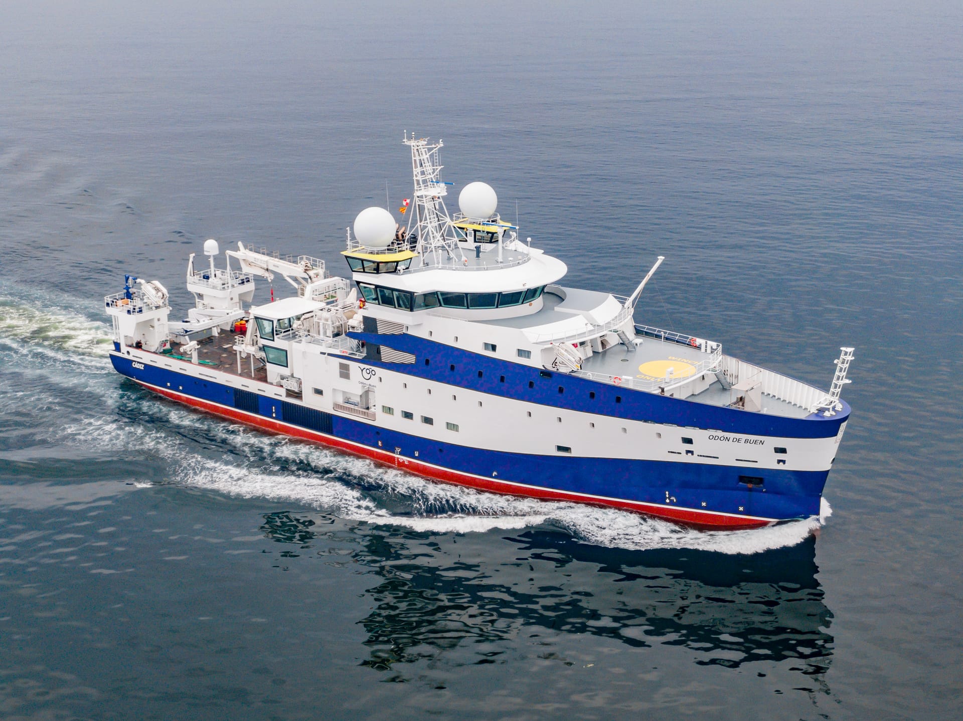 Visita del buque oceanográfico Odón de Buen