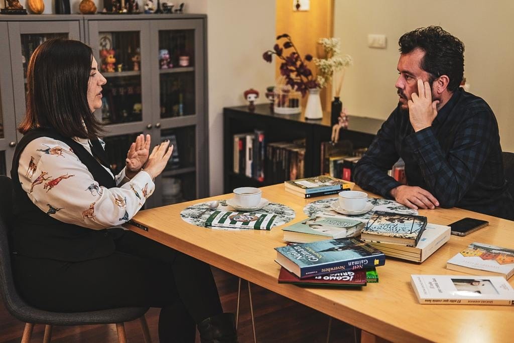 Encontro de altura no Club de Lectura Crisol de Historias