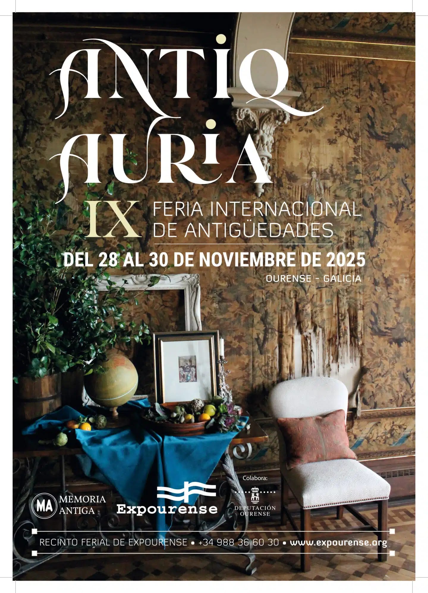 Última oportunidad para visitar Antiq Auria en Expourense