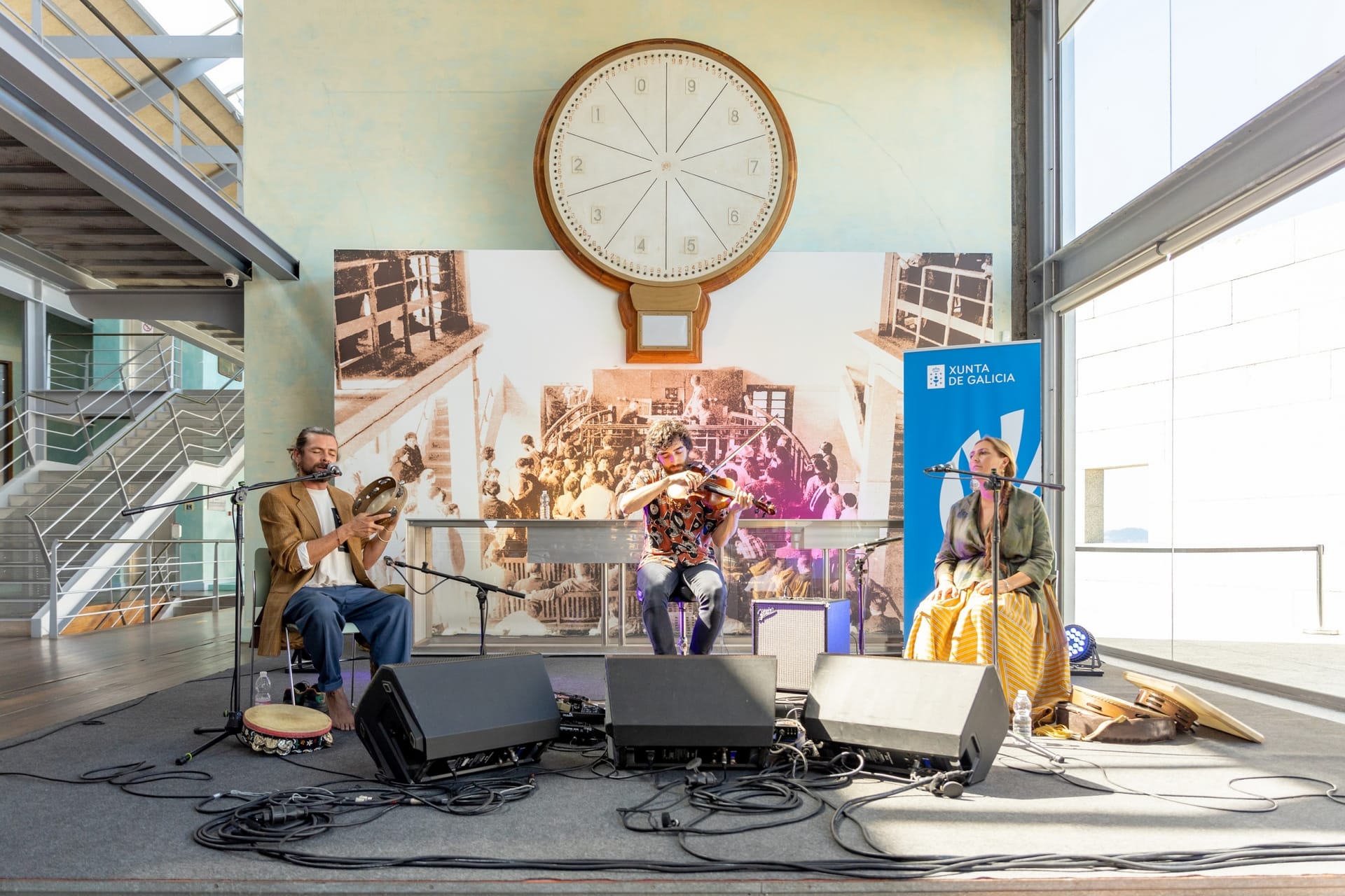 Actuación de Fransy & Davide Salvado