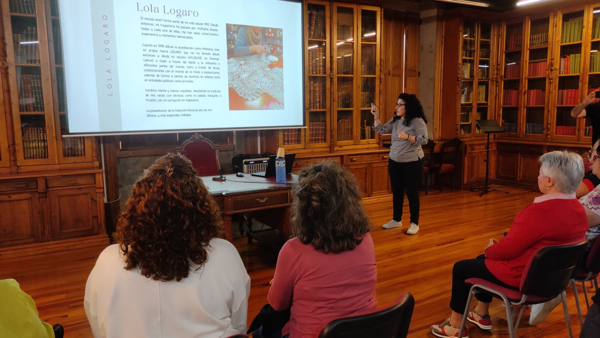 Presentación de la colección Prímula y charla sobre textil contemporáneo