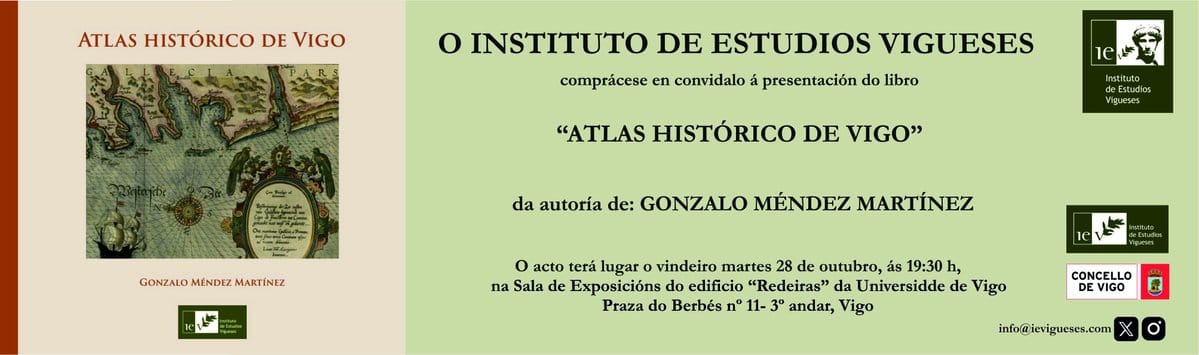 Presentación del libro 'Atlas histórico de Vigo'