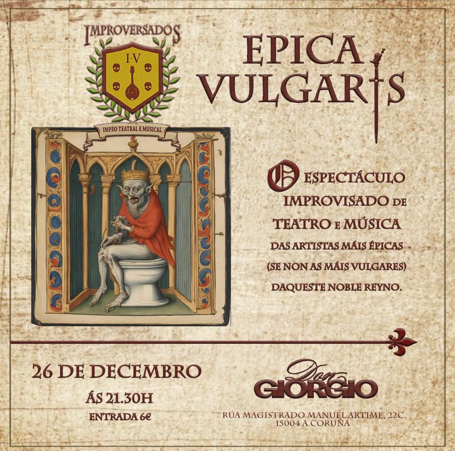 Improversados. Epica Vulgaris