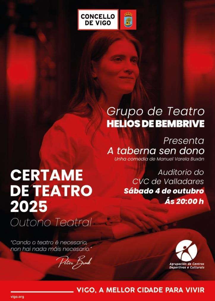 Certamen de Teatro 2025: 'A taberna sen doo' por Grupo de Teatro Helios