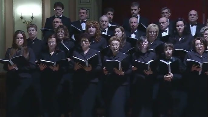 Actuación do Orfeón Lucense