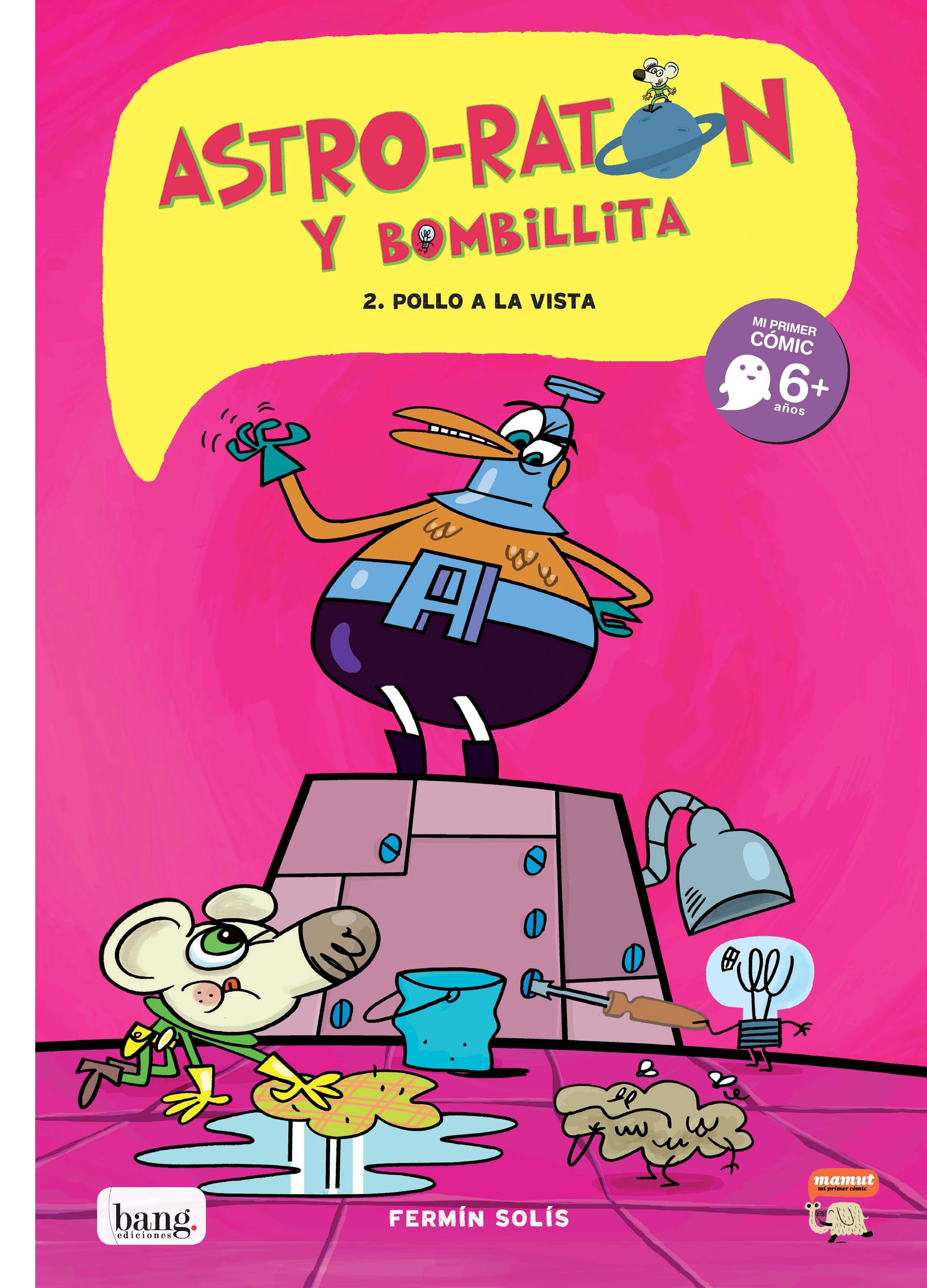 Exposición Astro-Ratón y Bombillita de Fermín Solís