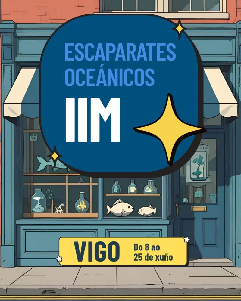 Veinte escaparates de Vigo se llenan de brisa marina y de arte