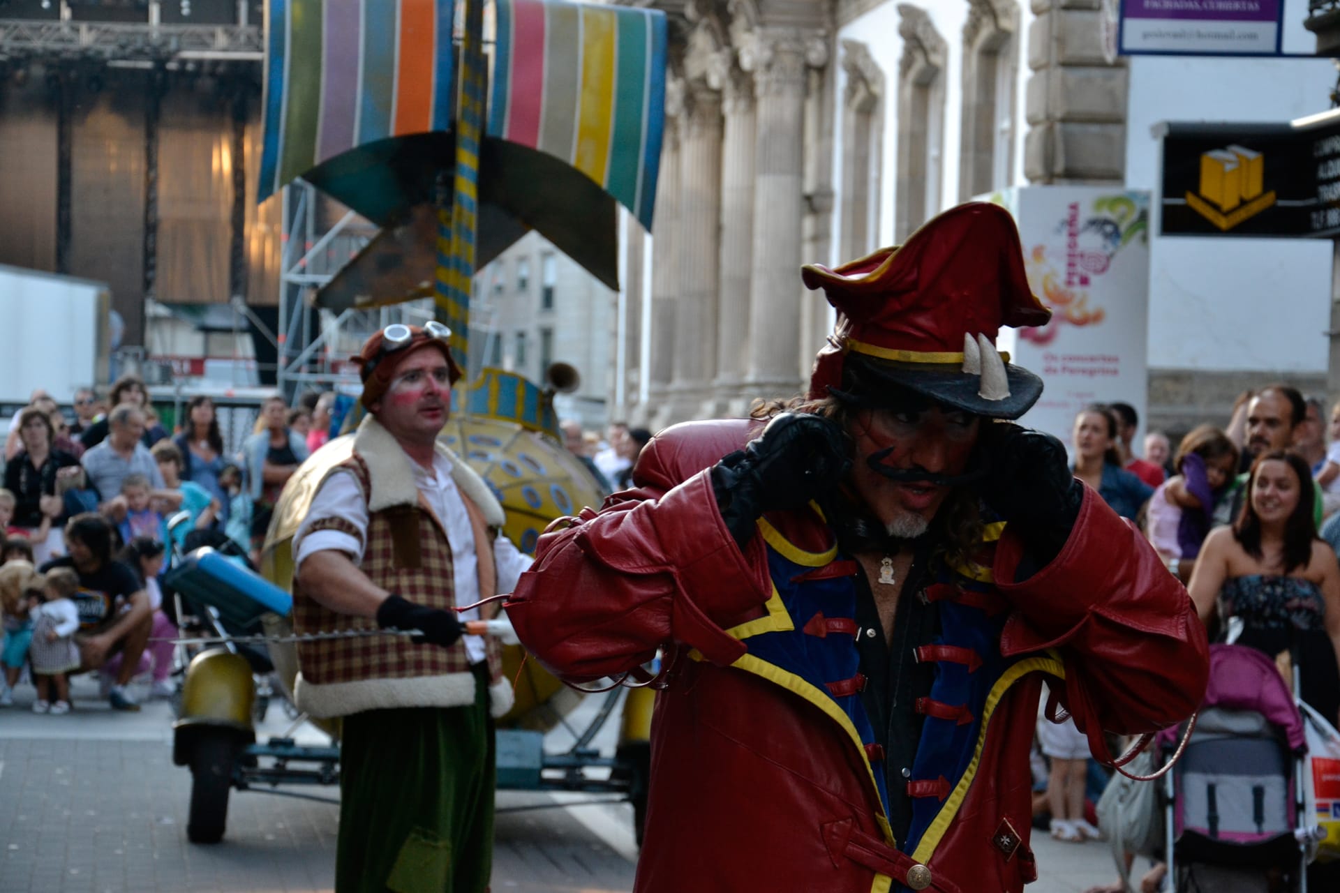 Espectáculo itinerante 'RUM RUM' de Xip Xap Teatre