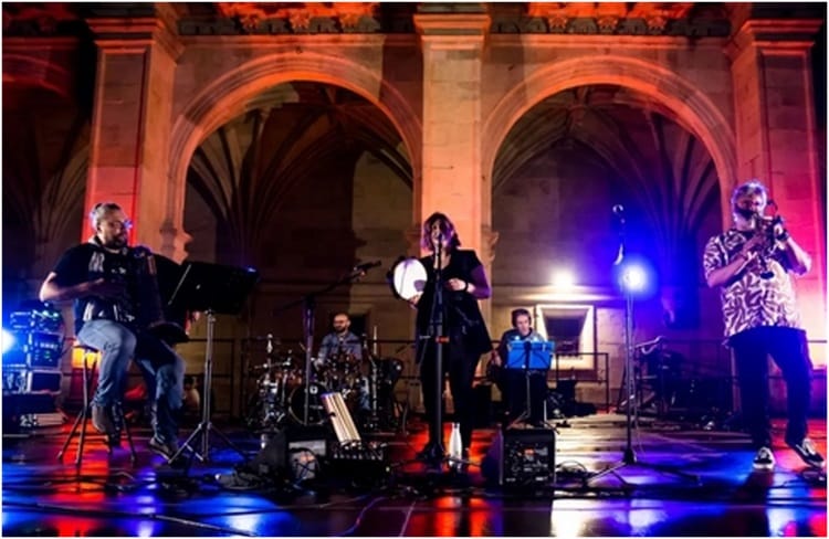 Despedida con música gallega