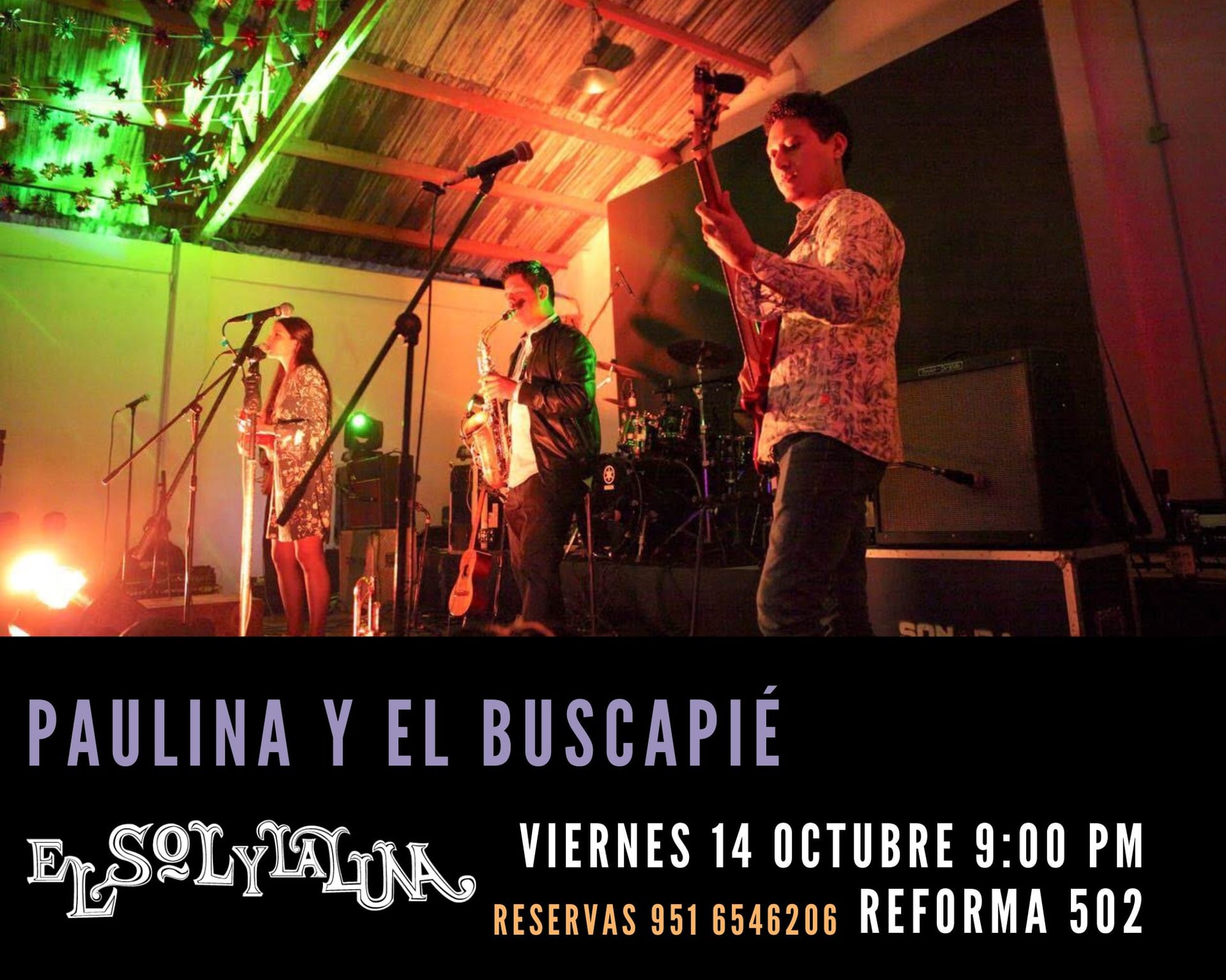 Concierto de Paulina y el Buscapié