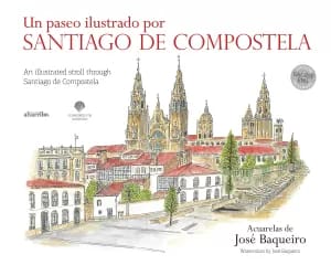 Firma de libros de 'Un paseo ilustrado por Compostela'