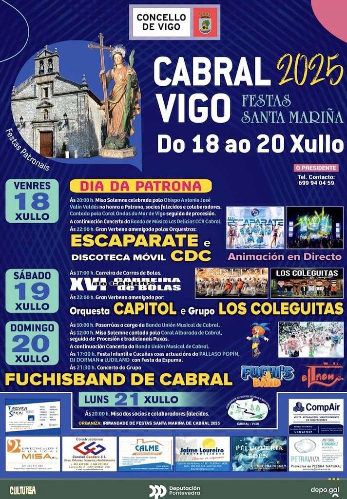 Concierto de la Fuchisband de Cabral