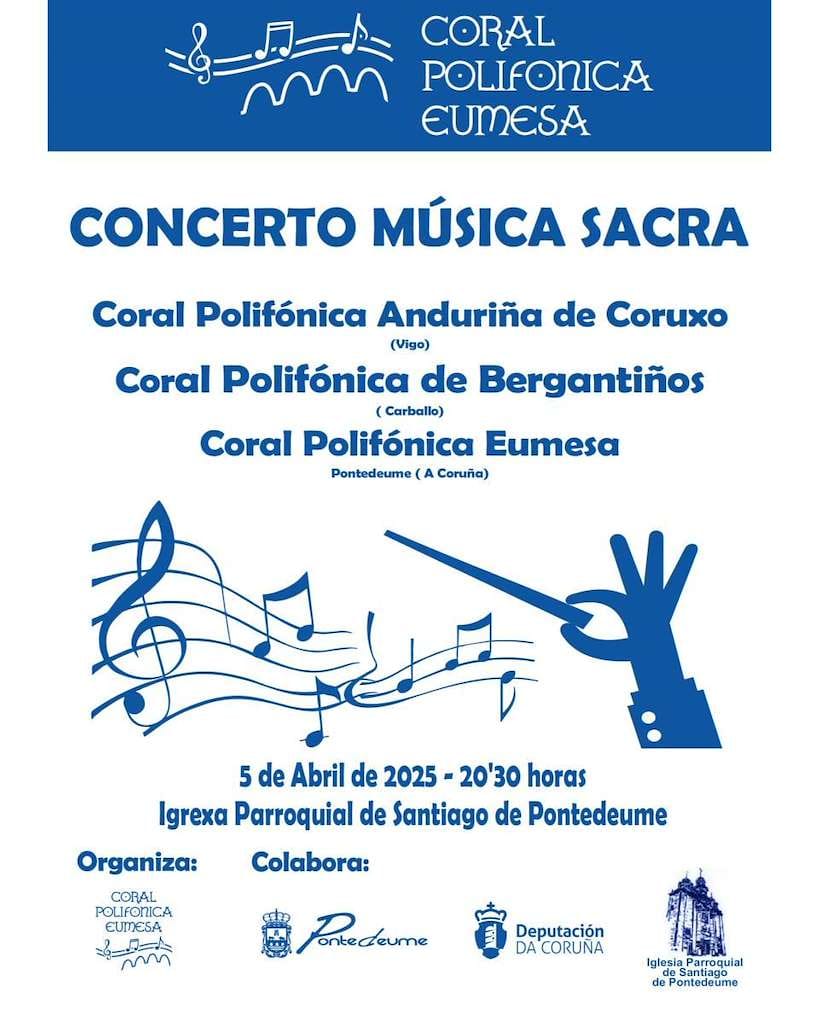 Misa mayor cantada por la Coral Anduriña y procesión