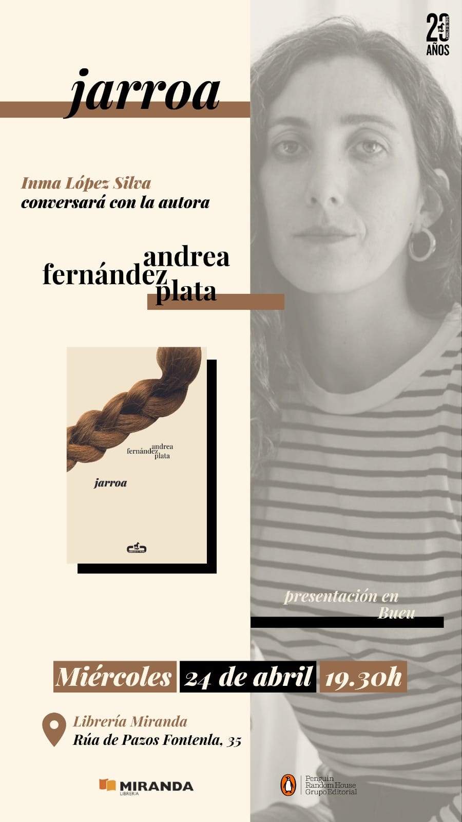 Conversa literaria con Andrea Fernández Plata e Carmen G. Magdaleno