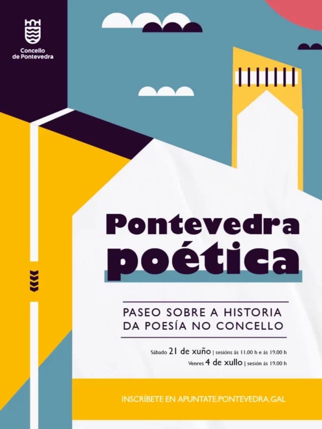 Paseo sobre la historia de la poesía en el Concello de Pontevedra