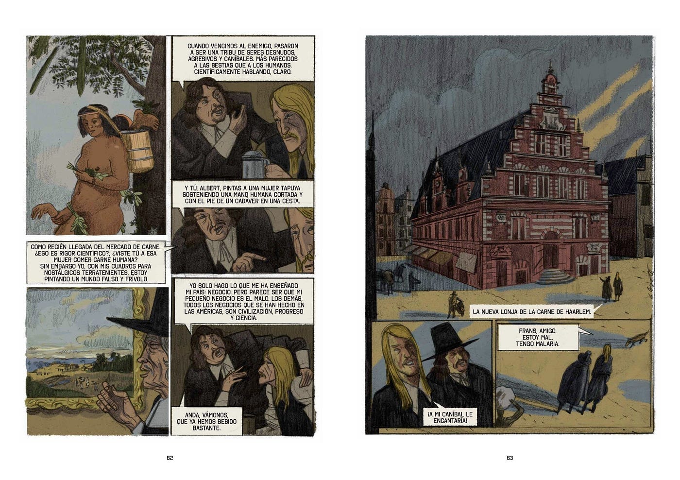 Exposición de pósters e ilustraciones de riders escénicos de Víctor Coyote