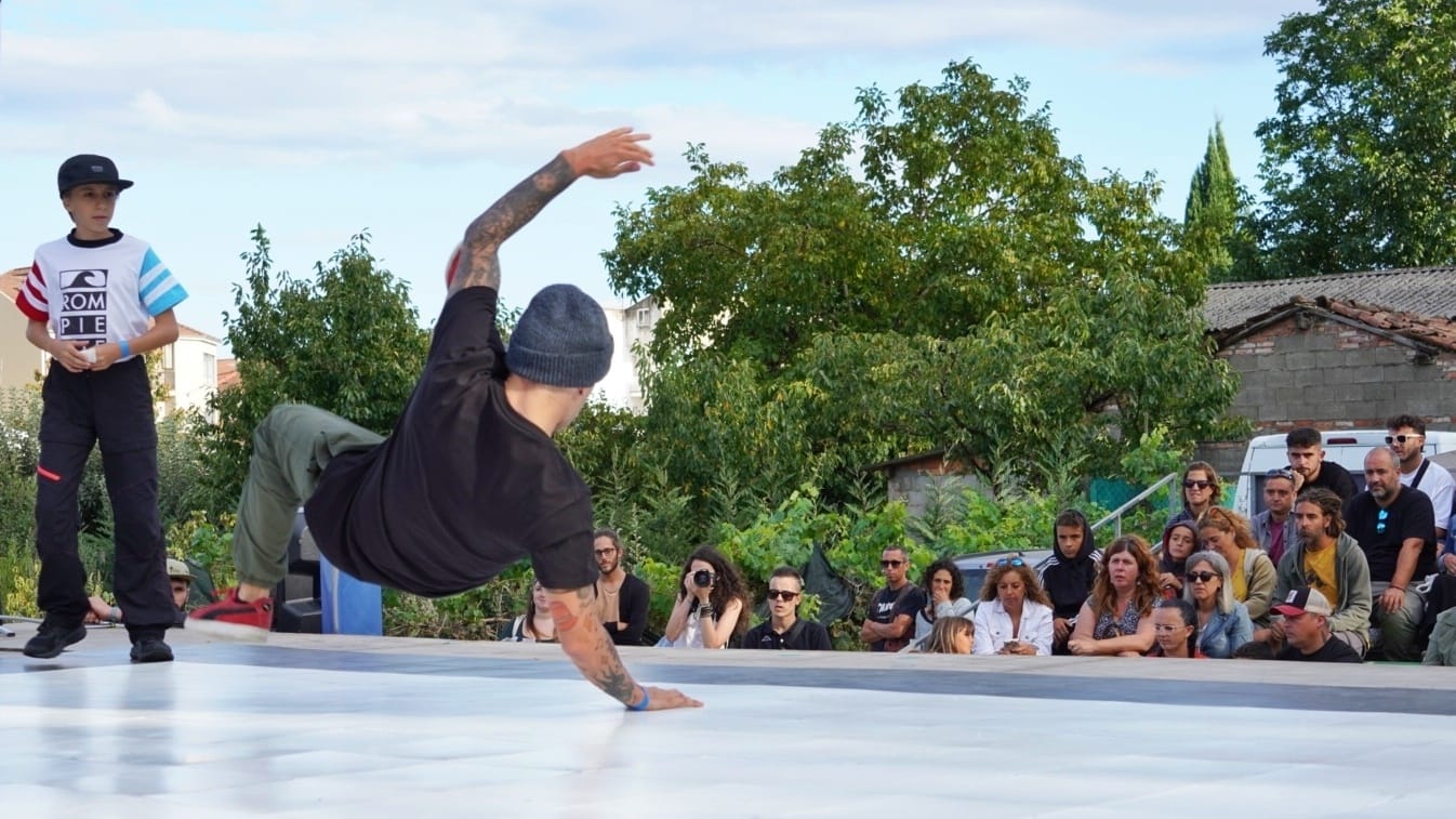 Break dance con Vella Escola