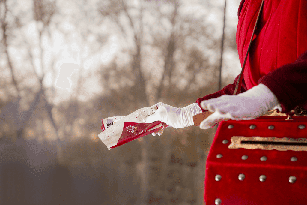 Carta a los Reyes Magos y cartero real