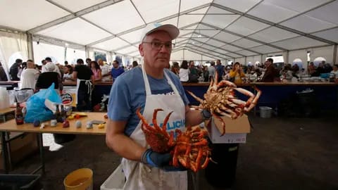 Lorbé nos espera: X Festa da Centola, sabor a mar en Oleiros