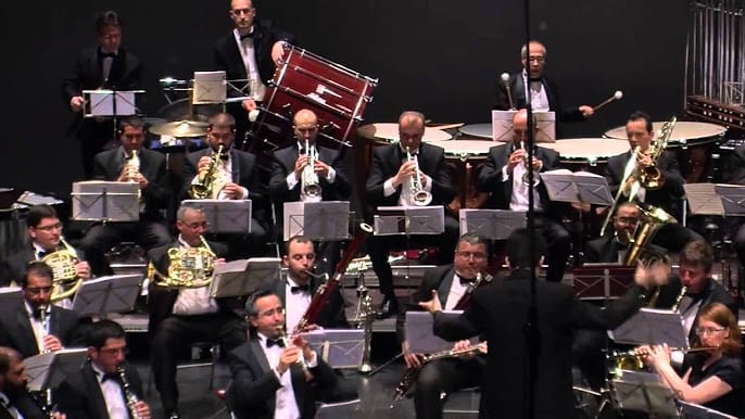 Actuación de la Banda Municipal de Música de A Coruña