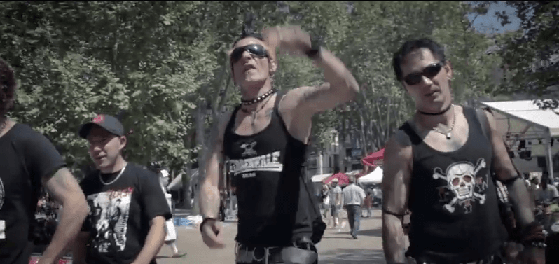 Actuación de Chulería, Joder! y Txarly Usher