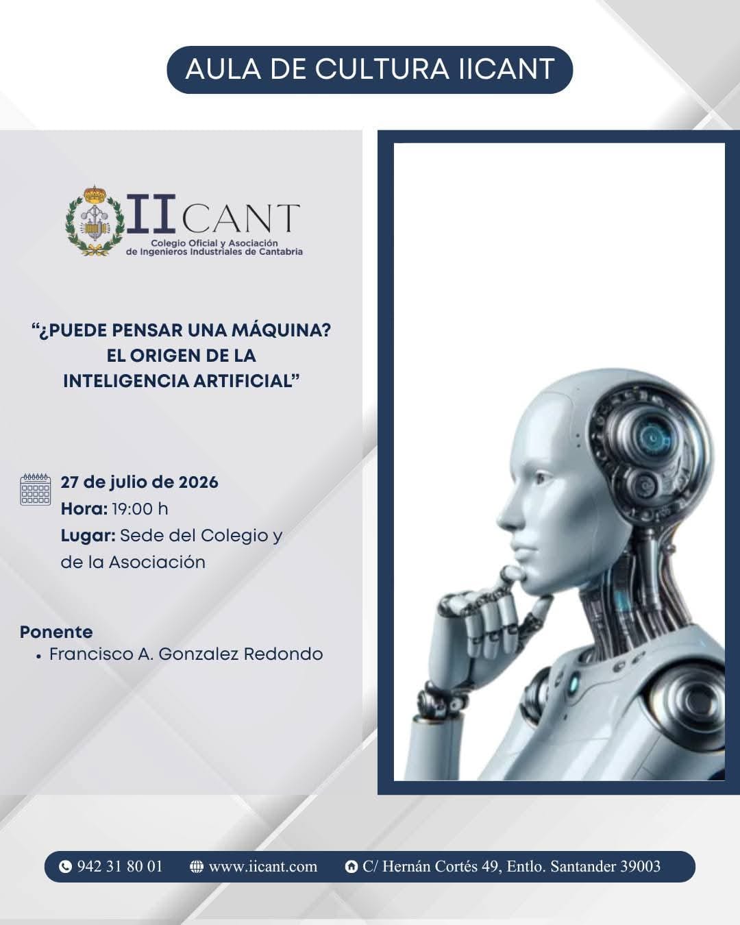 ¿Puede pensar una máquina el origen de la inteligencia artificial?