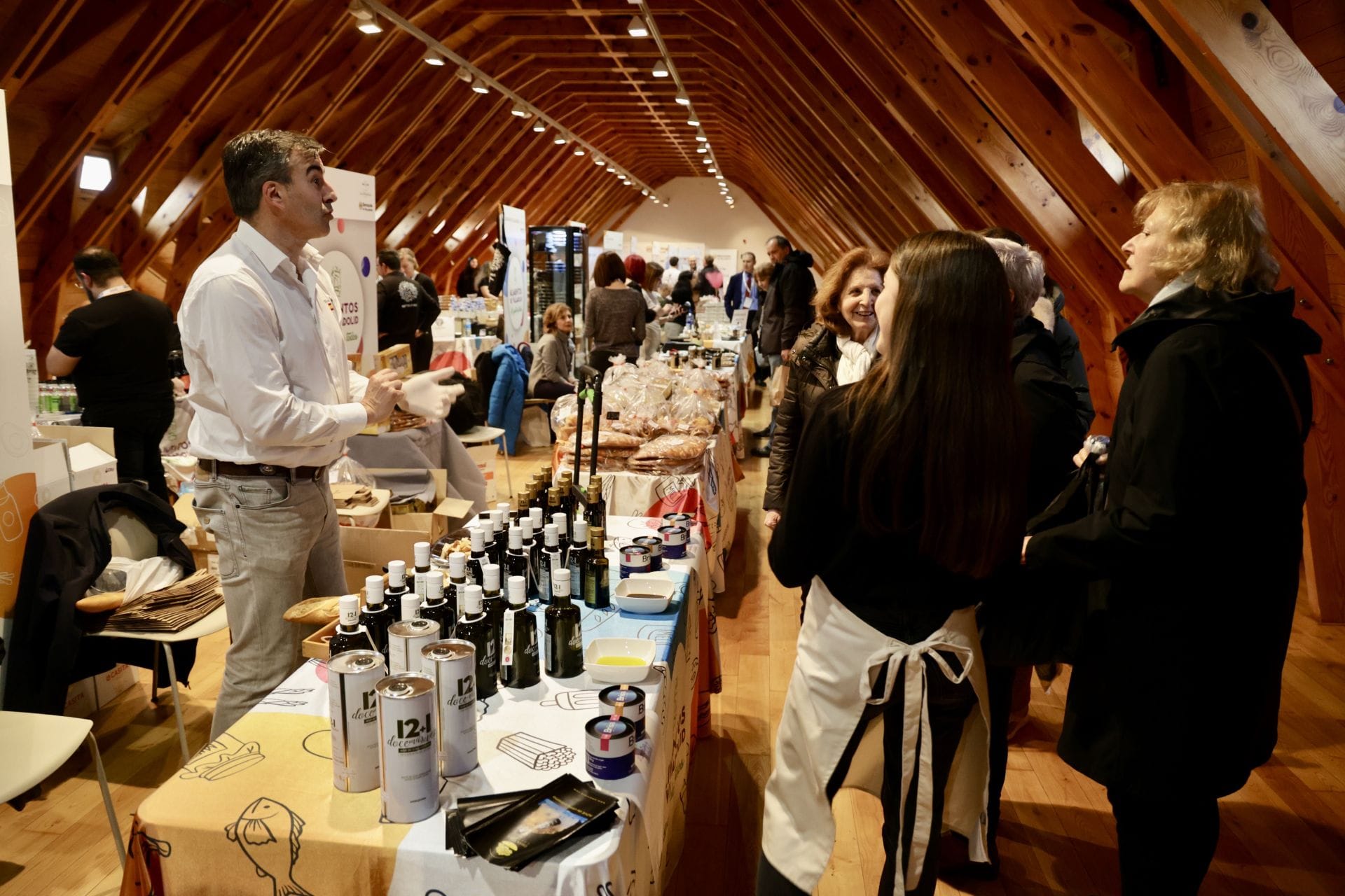 Degustación de cocido con maridaje en la VI Feria de Alimentos de Valladolid